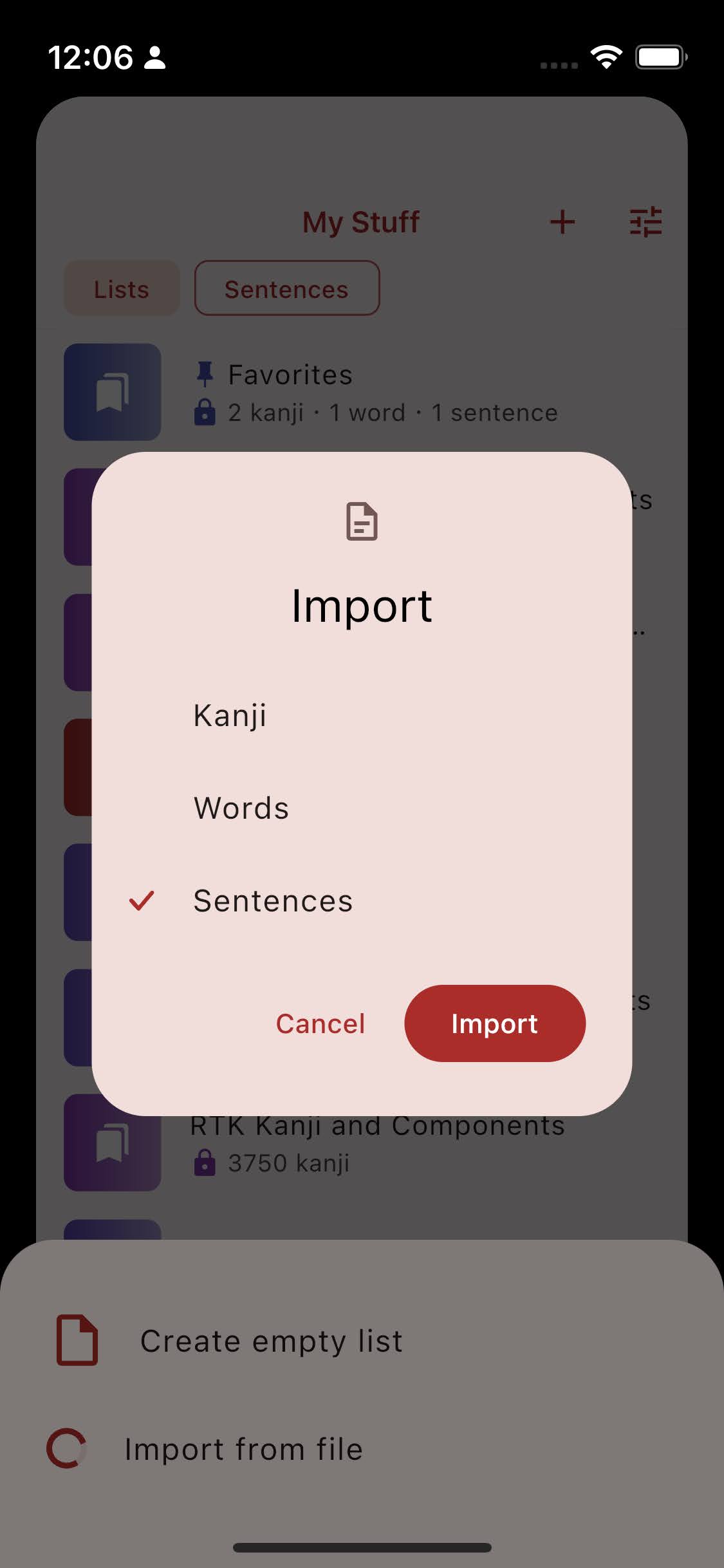 Import and Better Organize Your Stuff