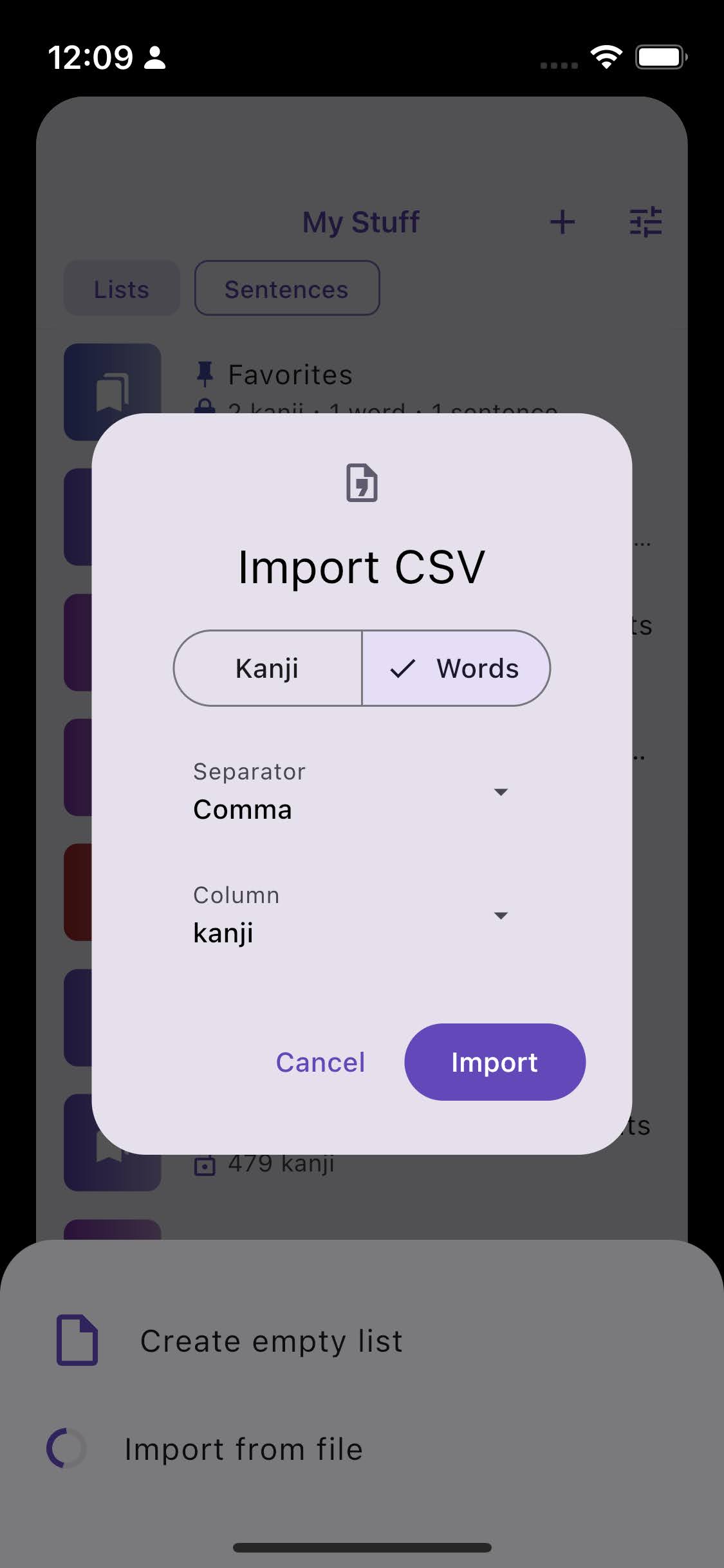 Import and Better Organize Your Stuff